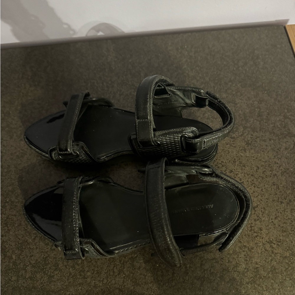 Alexander Wang dad’s style leather sandals